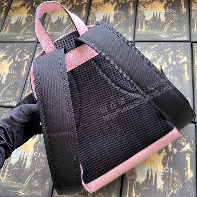Gucci女包 古馳新款GG Marmont迷你鏈條包 Gucci小號斜挎包 574969杏拼全皮  gdj1120
